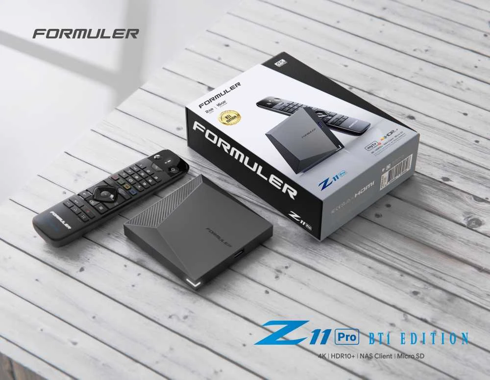 Formuler Z11 PRO BT1 Edition Android 11 OTT IPTV imtuvas