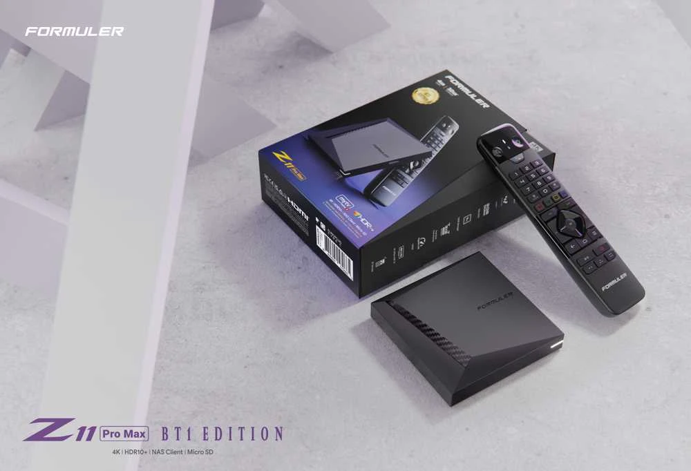 Vaizdo grotuvas Formuler Z11 Pro Max BT1 Edition 4K Android OTT Media Streamer / Player - medijos imtuvas - IPTV priedėlis