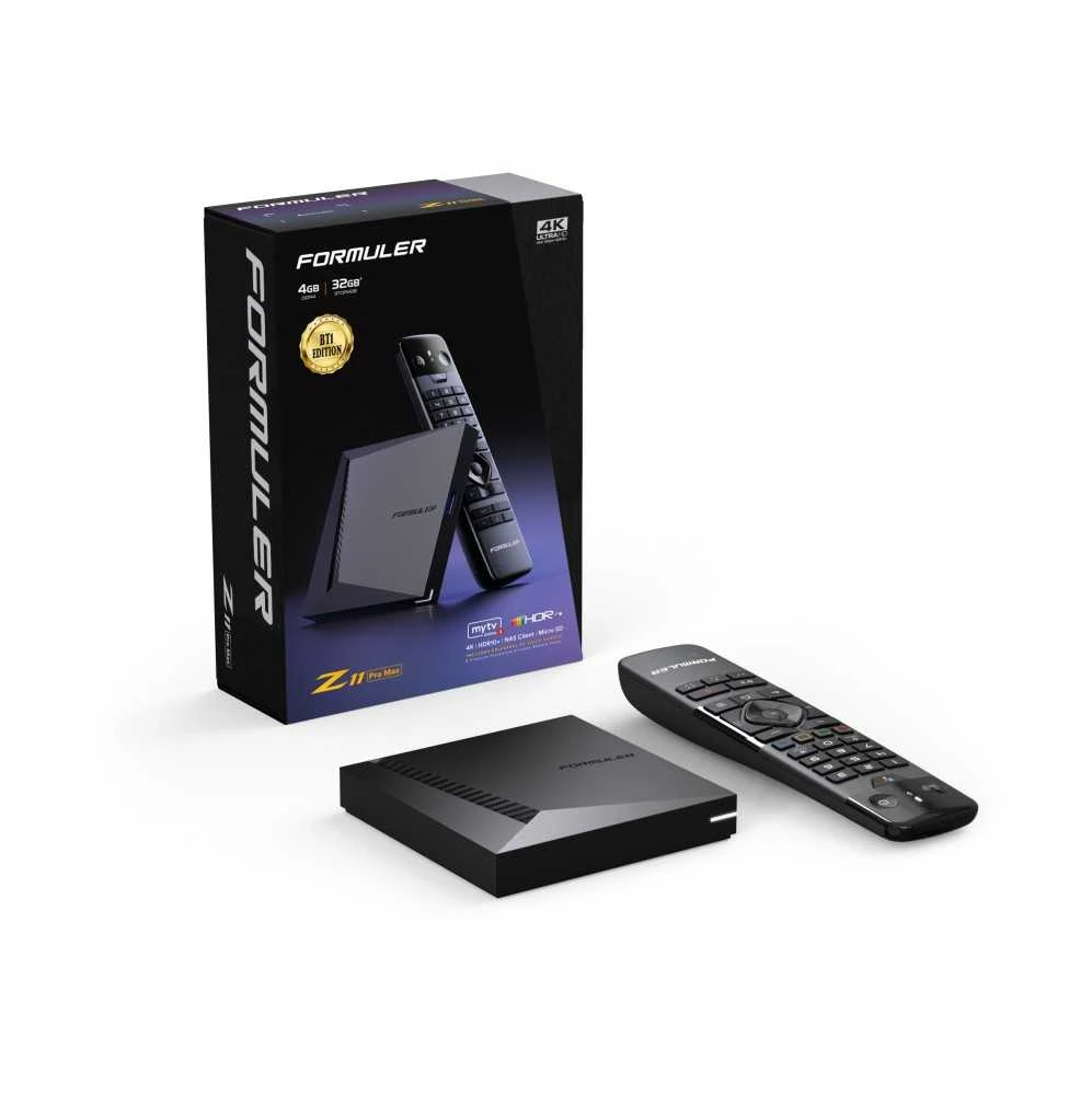 Vaizdo grotuvas Formuler Z11 Pro Max BT1 Edition 4K Android OTT Media Streamer / Player - medijos imtuvas - IPTV priedėlis