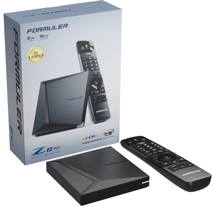 Formuler Z12 Pro 4K Android 12 TV Priedėlis IPTV imtuvas