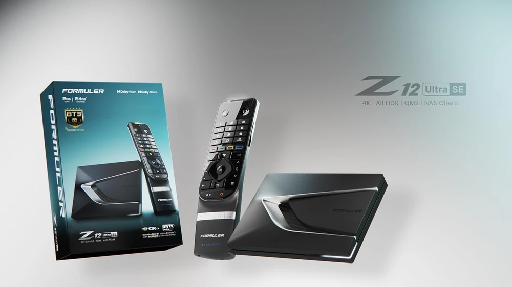 Formuler Z12 Ultra SE 4K Android 12 TV Priedėlis IPTV imtuvas