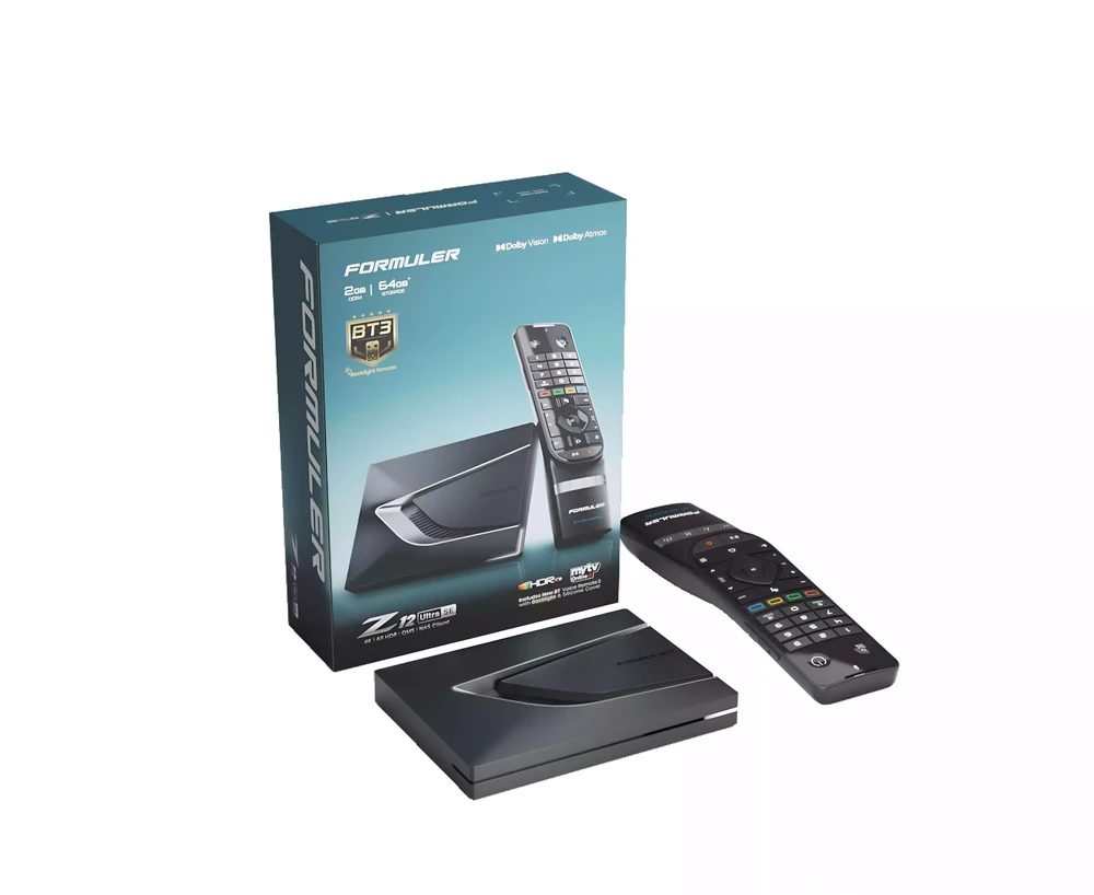 Formuler Z12 Ultra SE 4K Android 12 TV Priedėlis IPTV imtuvas