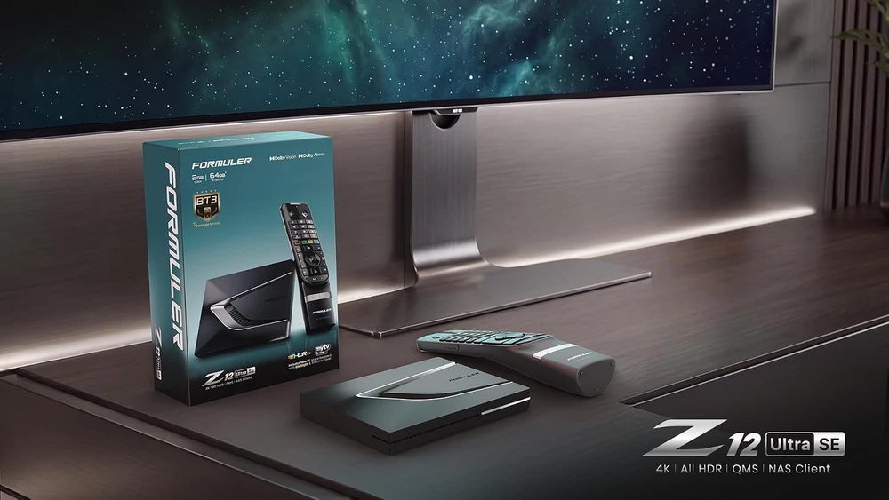 Formuler Z12 Ultra SE 4K Android 12 TV Priedėlis IPTV imtuvas