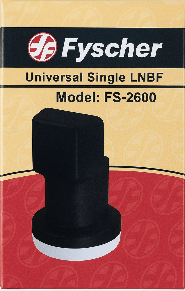 Palydovinės antenos Konverteris Fyscher FS-2600 Universal Single LNBF