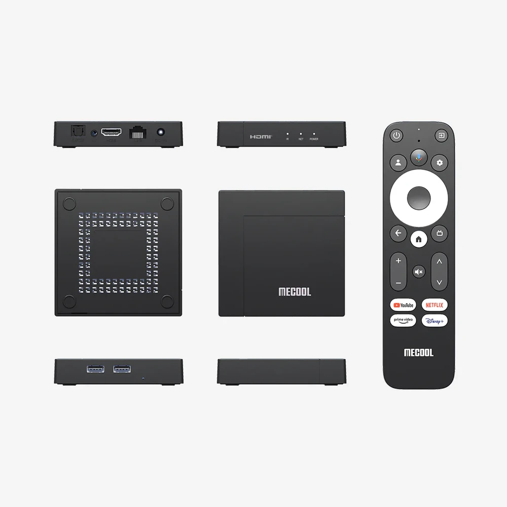 MECOOL KM9 PRO MAX 2/32GB Android 12 (14) TV Box IPTV imtuvas