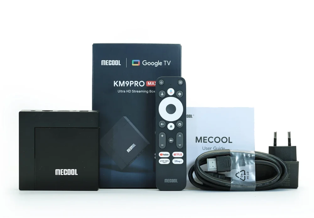 MECOOL KM9 PRO MAX 2/32GB Android 12 (14) TV Box IPTV imtuvas