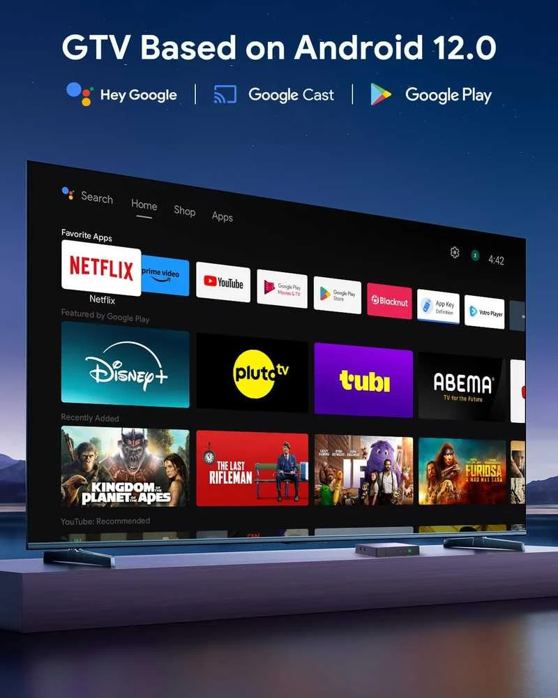 MECOOL KM9 PRO MAX 2/32GB Android 12 (14) TV Box IPTV imtuvas