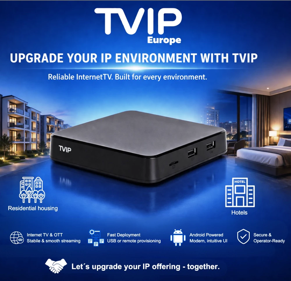 TVIP S-Box v.706 BTV Voice 4K UHD Android 11 IPTV imtuvas