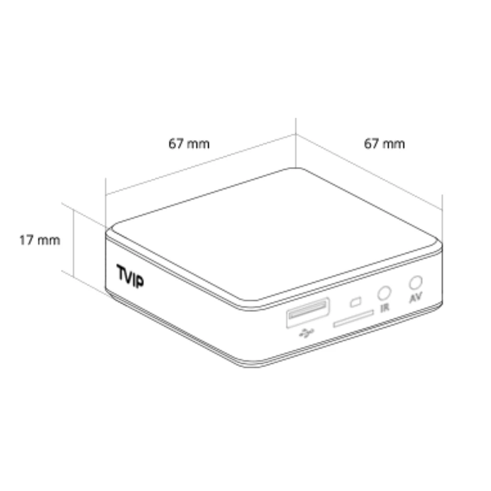 TVIP S-Box v.710 4K UHD Android 11 IPTV imtuvas