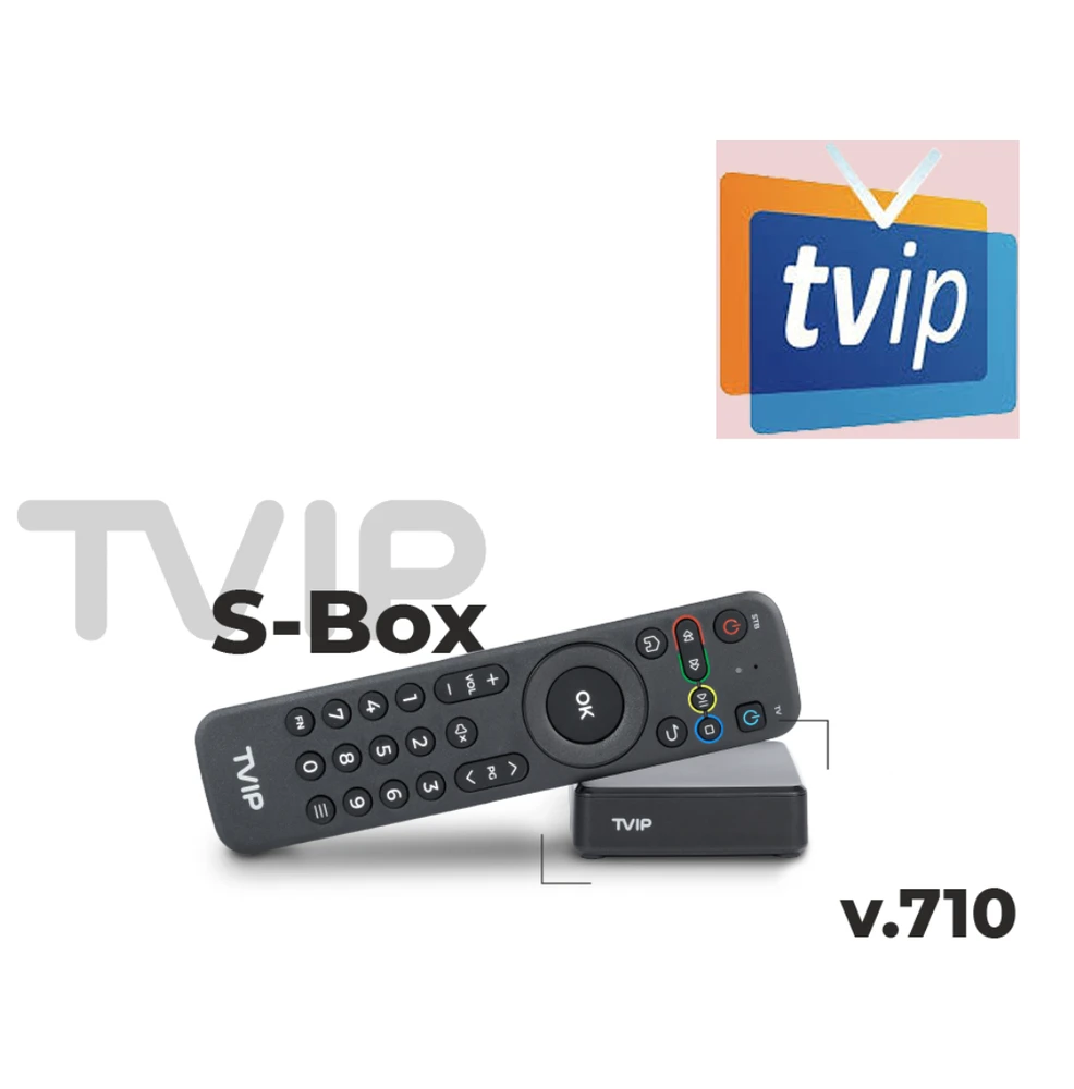 TVIP S-Box v.710 4K UHD Android 11 IPTV imtuvas
