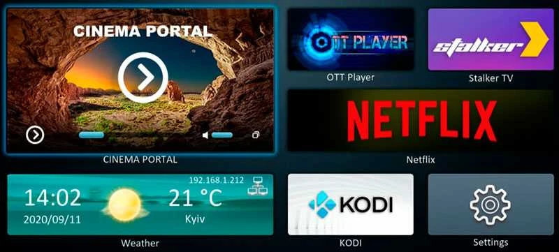 uCLan Ustym 4K OTT Premium (DualBoot-Denys_OS/Enigma2, IPTV+Cinema)