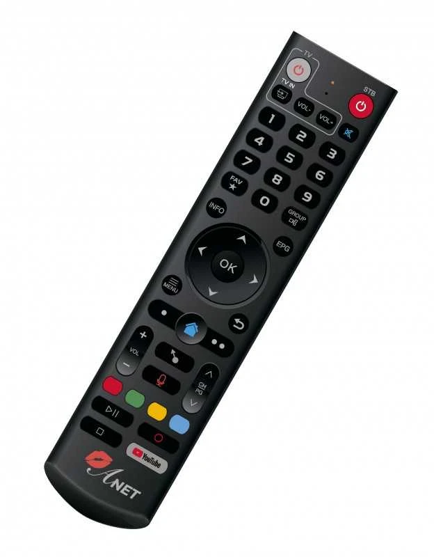 Vaizdo grotuvas uCLan Anet Android 11.0 TV Smart Tv Box su Bluetooth pulteliu