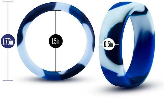 Blush Skaistalai PERFORMANCE SILICONE CAMO COCK RING