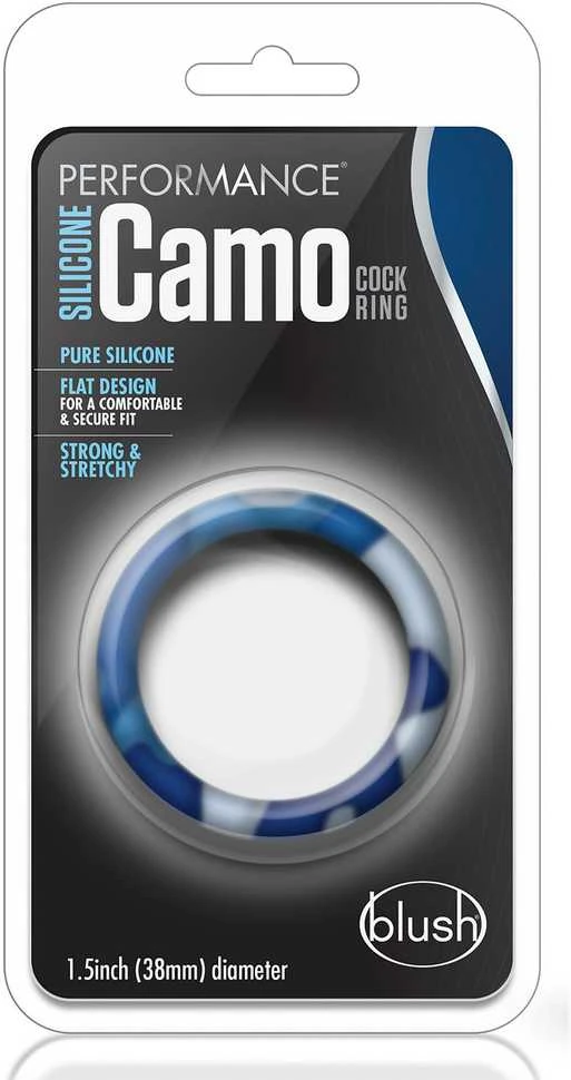 Blush Skaistalai PERFORMANCE SILICONE CAMO COCK RING