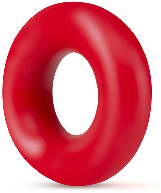 Blush STAY HARD DONU RINGS Raudonas