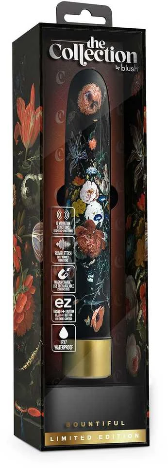 Blush KOLEKCIJA GAUSYBĖ 7 colių įkraunamas vibratorius FLORA