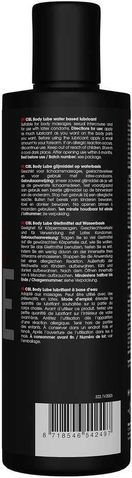 CBL Cobeco BodyLube Vanduo-based 250ml