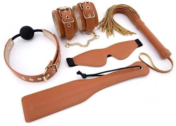 Blaze Elite veganiškos odos BDSM rinkinys
