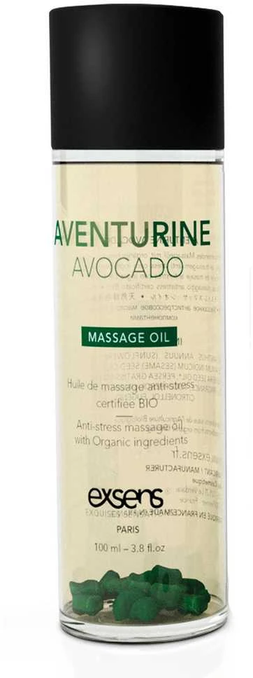 Exsens NATURALNY OLEJEK DO MASAŻU DLA PAR Z OLEJEM Z AVOCADO DO RELAKSU 100ML