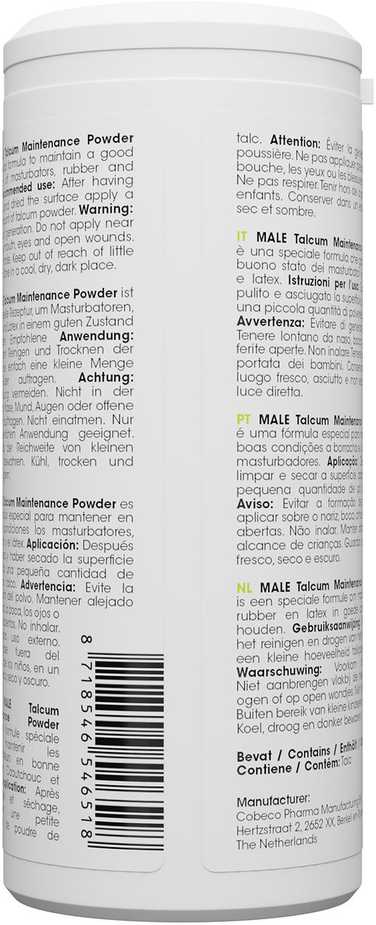 Cobeco Priežiūros milteliai - Male Talcum Maintenance Powder 150g