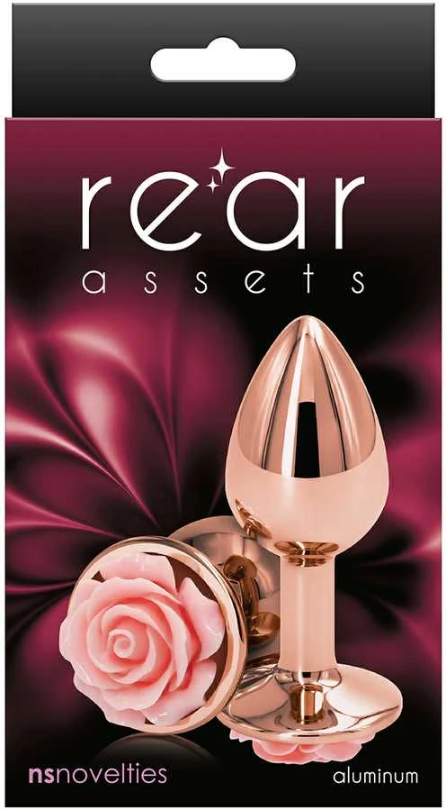 Rožinis analinis kamštis Rose Buttplug