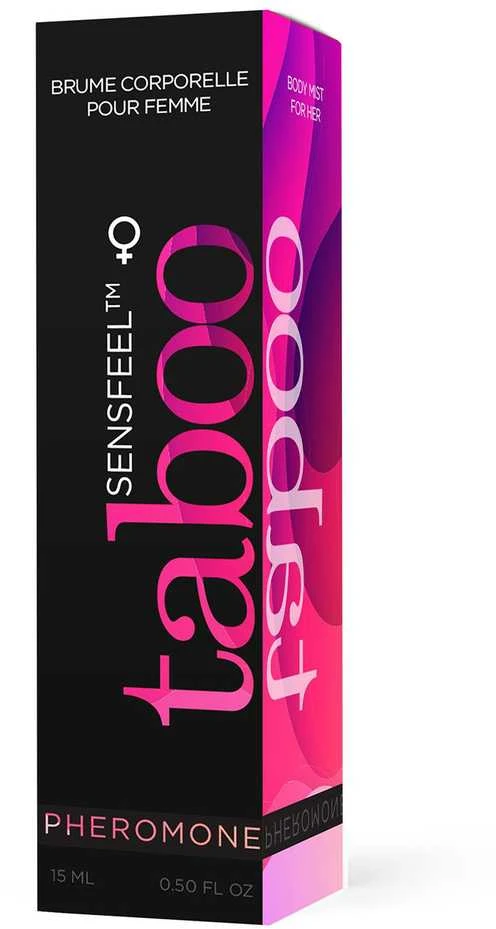 Ruf Taboo Sensfeel Kūno dulksna moterims su feromonais, 15 ml