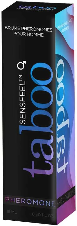 Ruf Taboo Sensfeel Kūno dulksna vyrams su feromonais, 15 ml