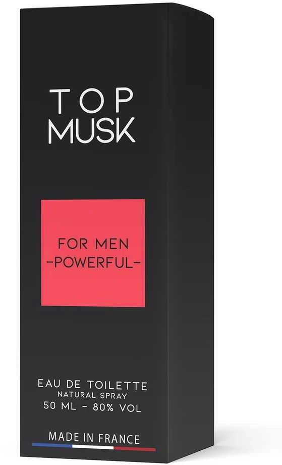 Feromoniniai kvepalai vyrams RUF TOP MUSK EDT, 50 ml