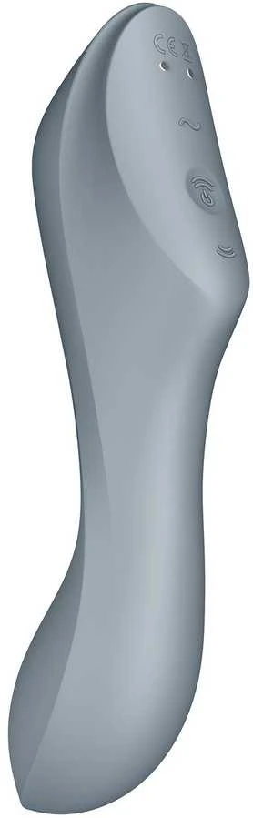 Vibruojantis siurbimo masažuoklis Satisfyer curvy trinity 3