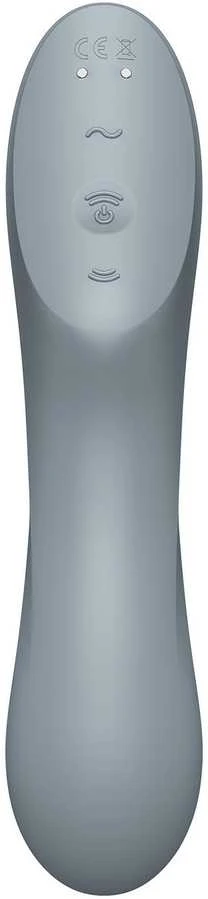 Vibruojantis siurbimo masažuoklis Satisfyer curvy trinity 3