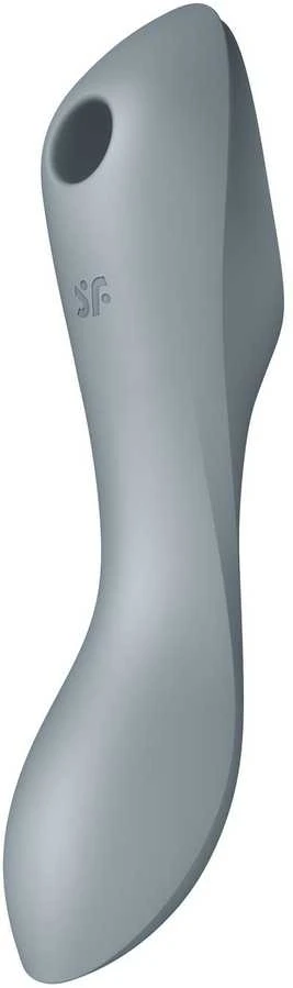 Vibruojantis siurbimo masažuoklis Satisfyer curvy trinity 3