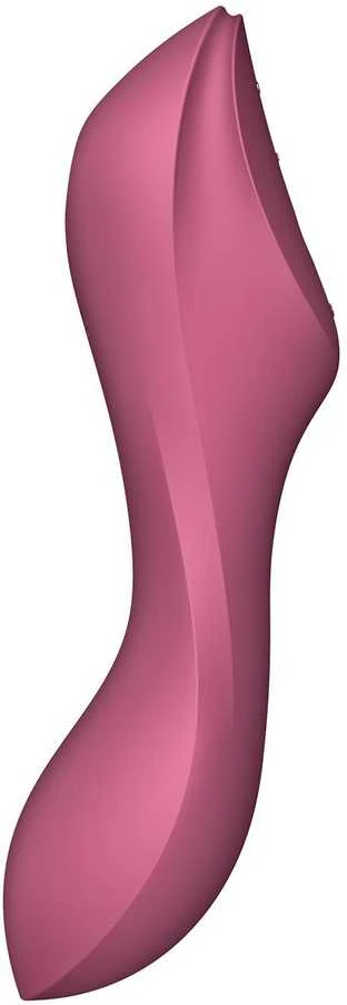 SATISFYER CURVY TRINITY 3 RAUDONAS