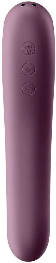 „Satisfyer Dual Kiss“ oro stimuliatorius-vibratorius