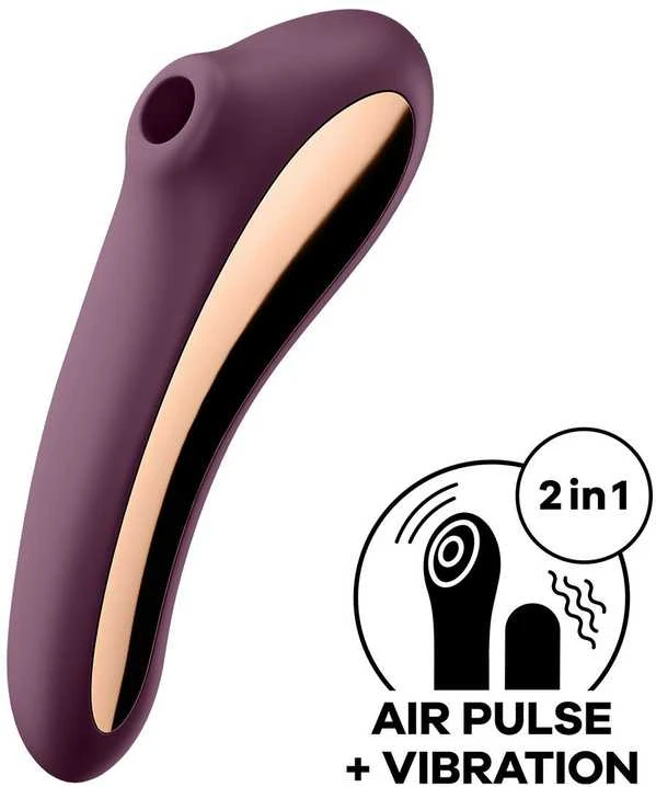 „Satisfyer Dual Kiss“ oro stimuliatorius-vibratorius