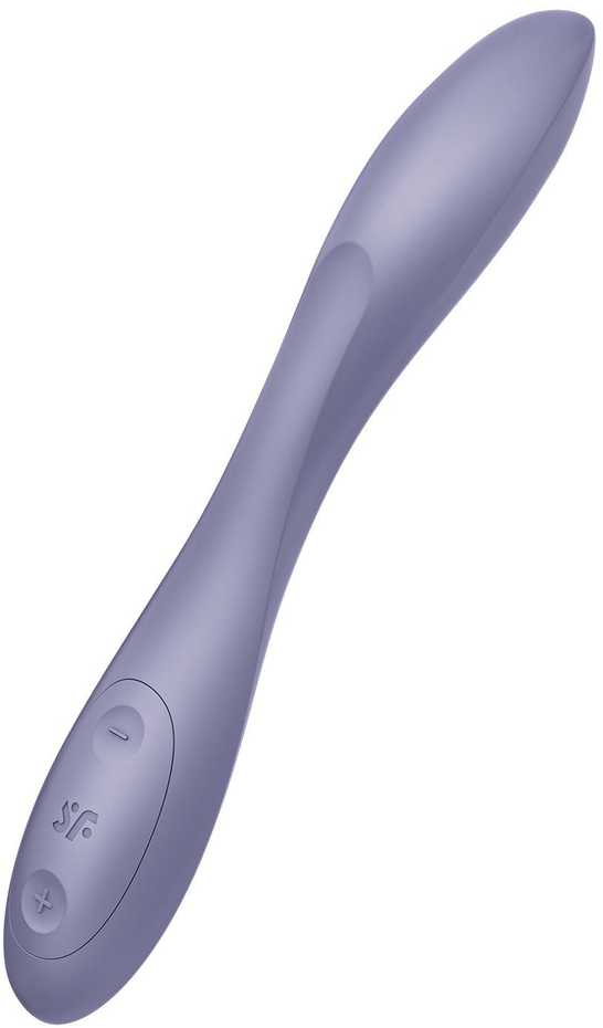 „Satisfyer G-Spot Flex 2“ G taško vibratorius, violetinis
