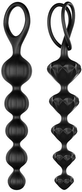 Satisfyer - Love Beads Juodas