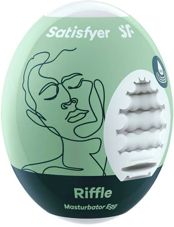 Satisfyer Masturbatorių kiaušinių rinkinys (3 vnt.) - riffle, bubble, fierce