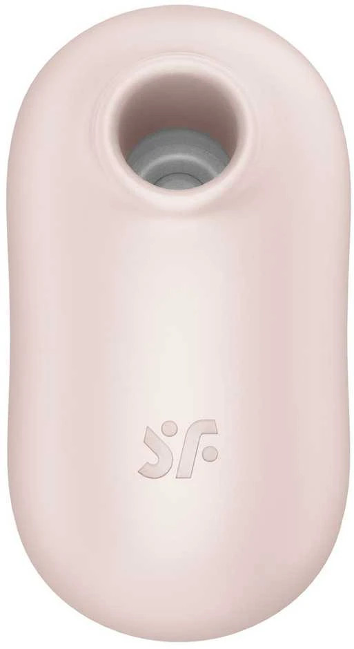 Satisfyer Pro To Go 2 smėlio spalvos klitorio masažuoklis