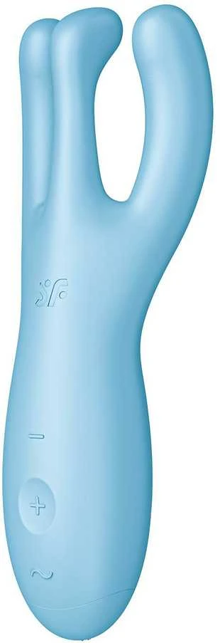 Satisfyer Threesome 4 wibrator Mėlyna
