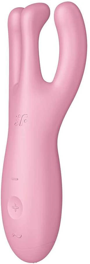 Satisfyer Threesome 4 wibrator Rožinė