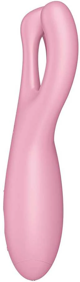 Satisfyer Threesome 4 wibrator Rožinė