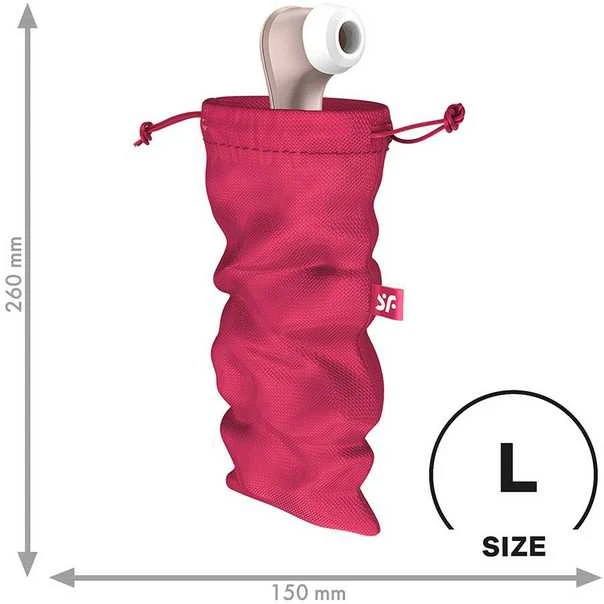 Rožinė SATISFYER_Treasure Bag Gadget Storage Bag L Rožinė