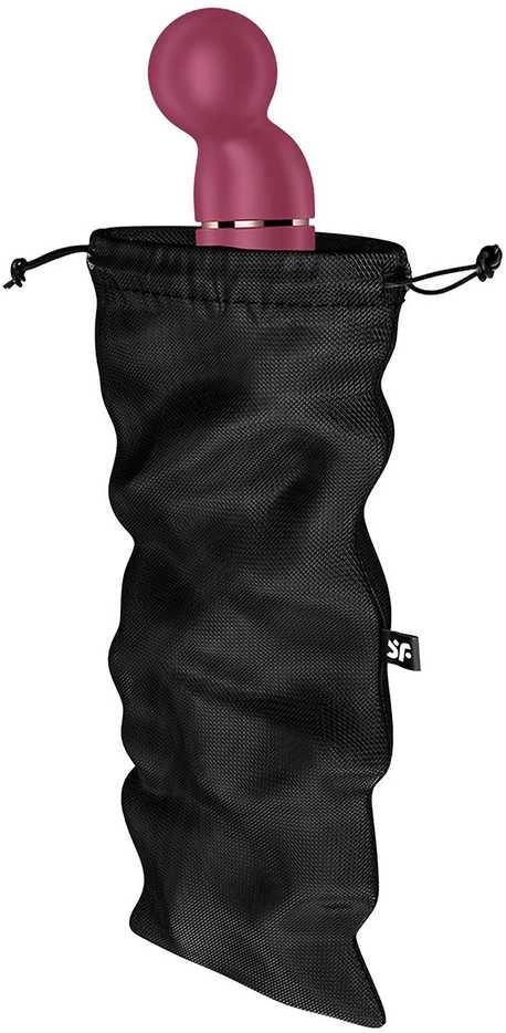 Satisfyer Treasure Bag XL Juodas prietaisų laikymo krepšys