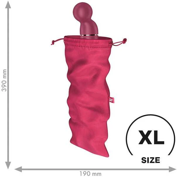 Satisfyer Treasure Bag XL Rožinė įtaisų laikymo krepšys