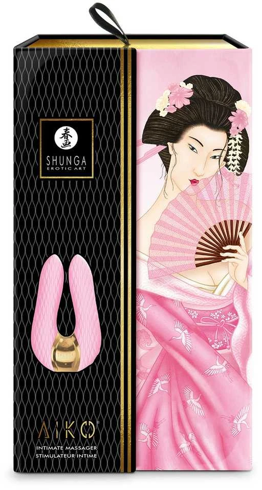 Rožinė Shunga - Aiko Intimate Massager Light Rožinė
