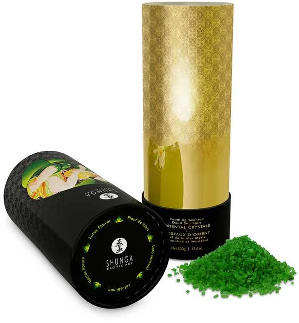 Shunga vonios druska Bath Salt Lotus Flower 600 g