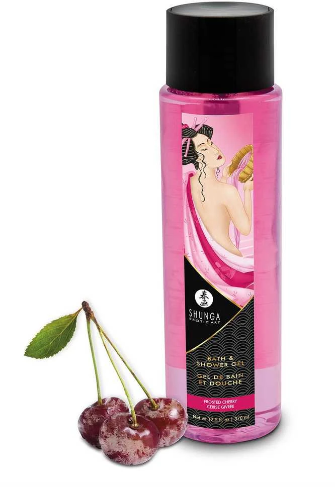 Shunga Bath Experience Shunga - Dušo želė Frosted Cherry prausiklis 250 ml