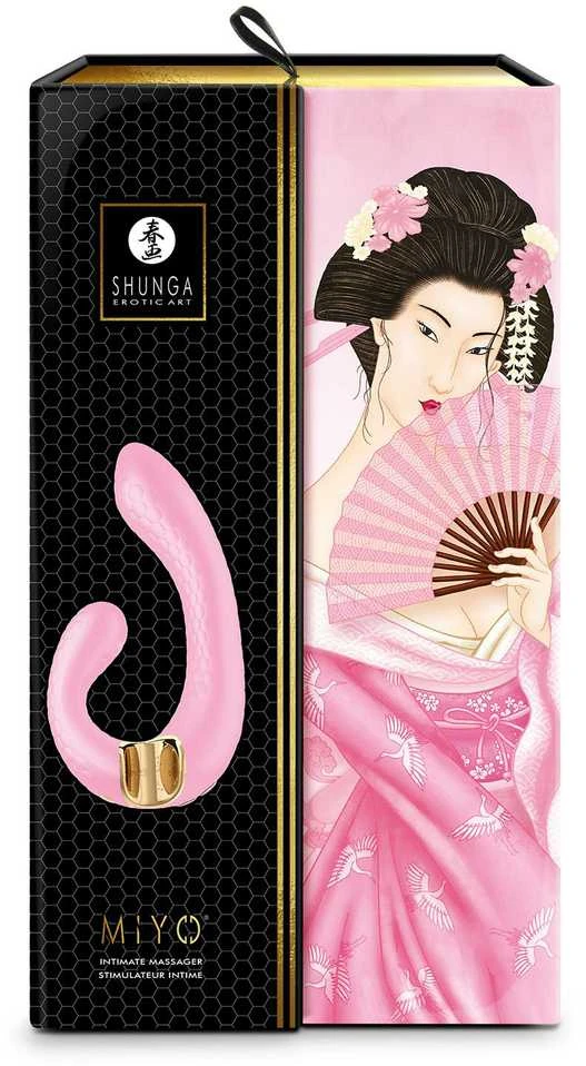 Rožinė Shunga - Miyo Intimate Massager Light Rožinė