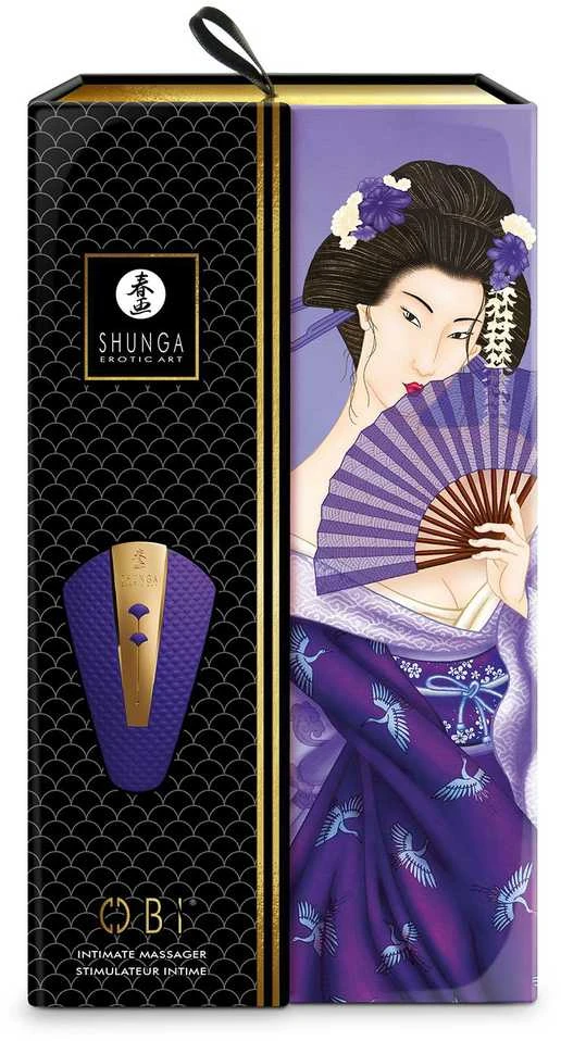 Shunga - Obi Intimate Massager Violetinė