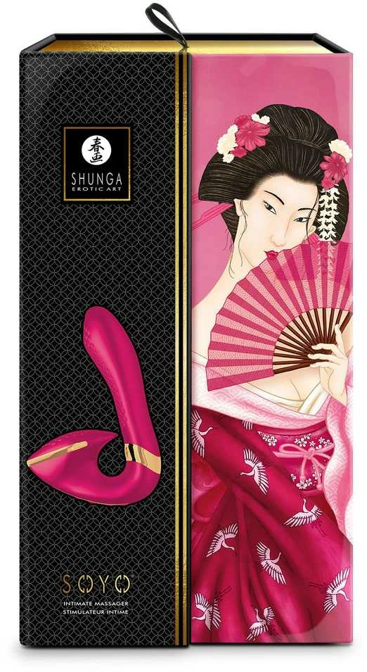 Shunga - Soyo Intimate Massager Raspberry